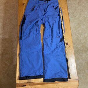 Marker Women's Blue Ski Pants (Size 6)